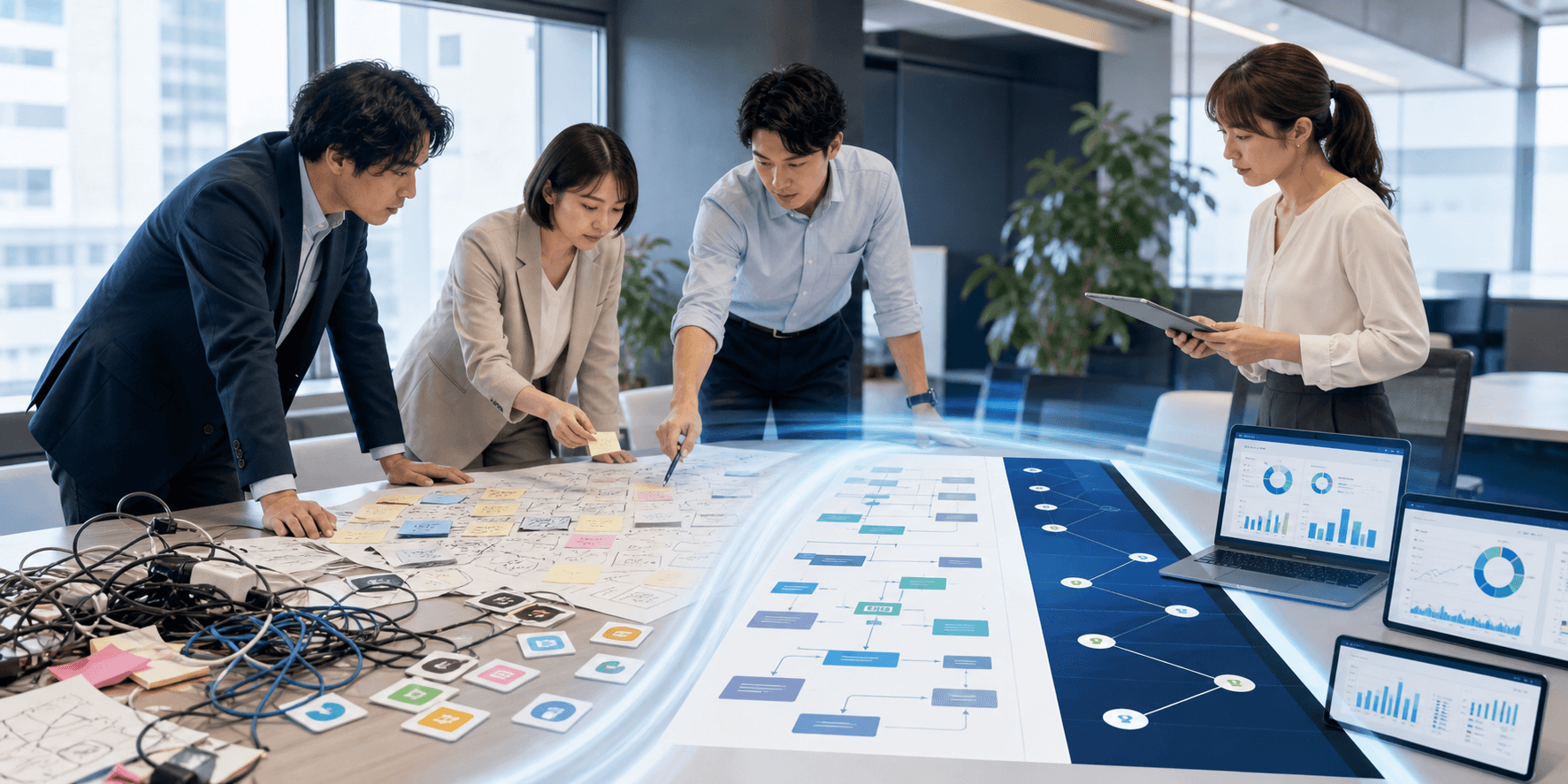 DXがツール導入で止まる理由——業務整理から始める順番